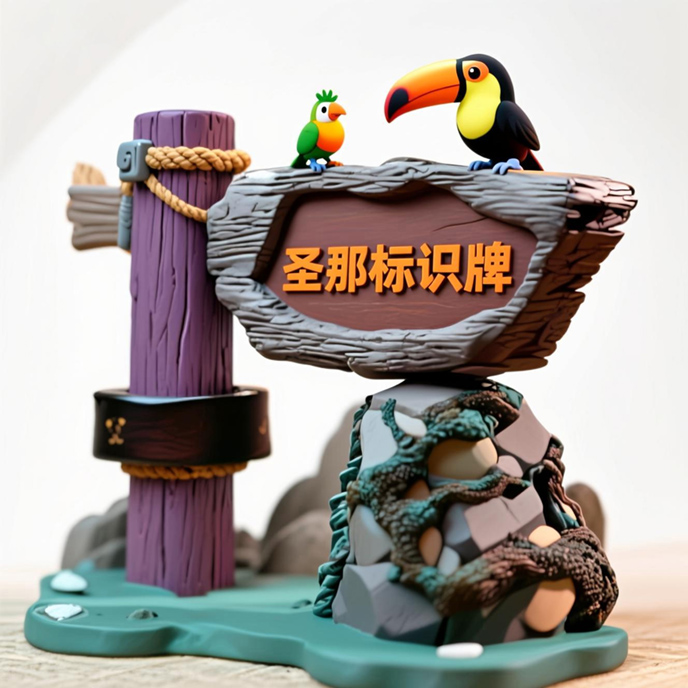 水泥仿木標(biāo)識(shí)牌