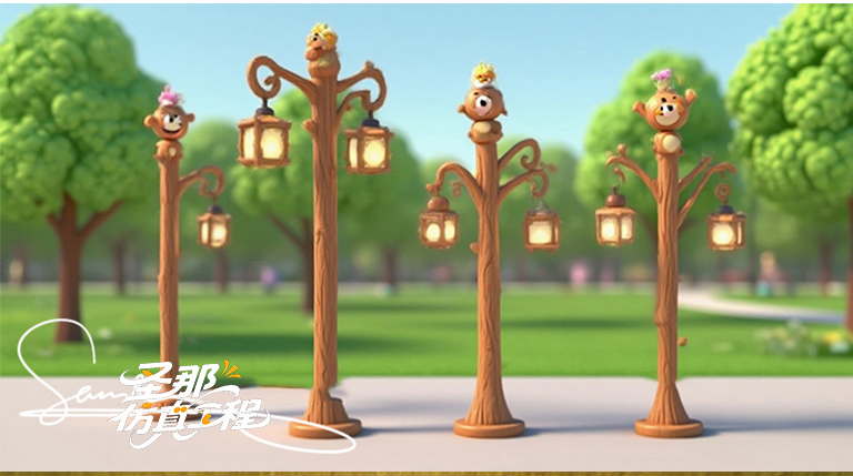卡通燈桿.jpg 卡通燈桿