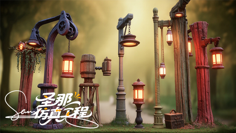 水泥仿木燈桿.jpg 水泥仿木燈桿