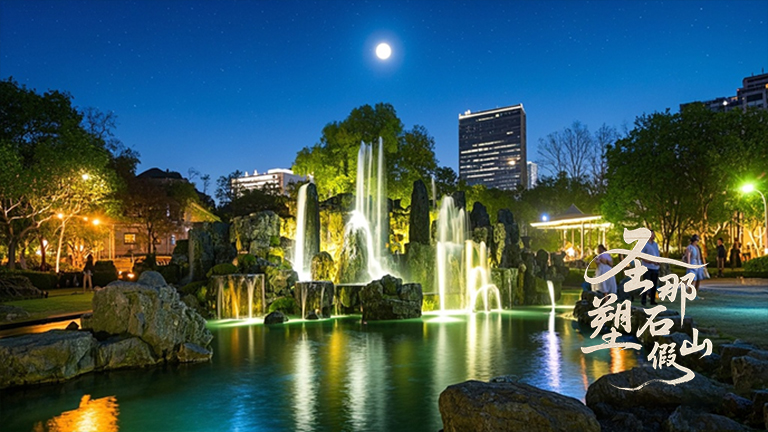 水泥假山.jpg 水泥假山